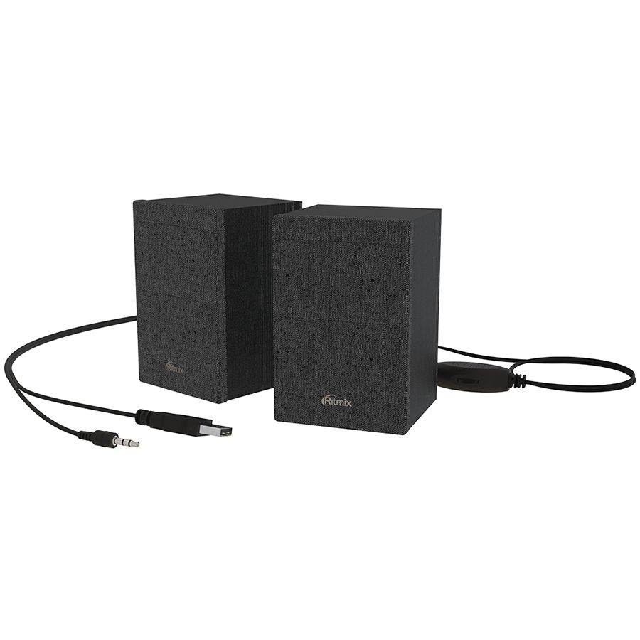 

PC Speakers RITMIX Чёрный/Серый